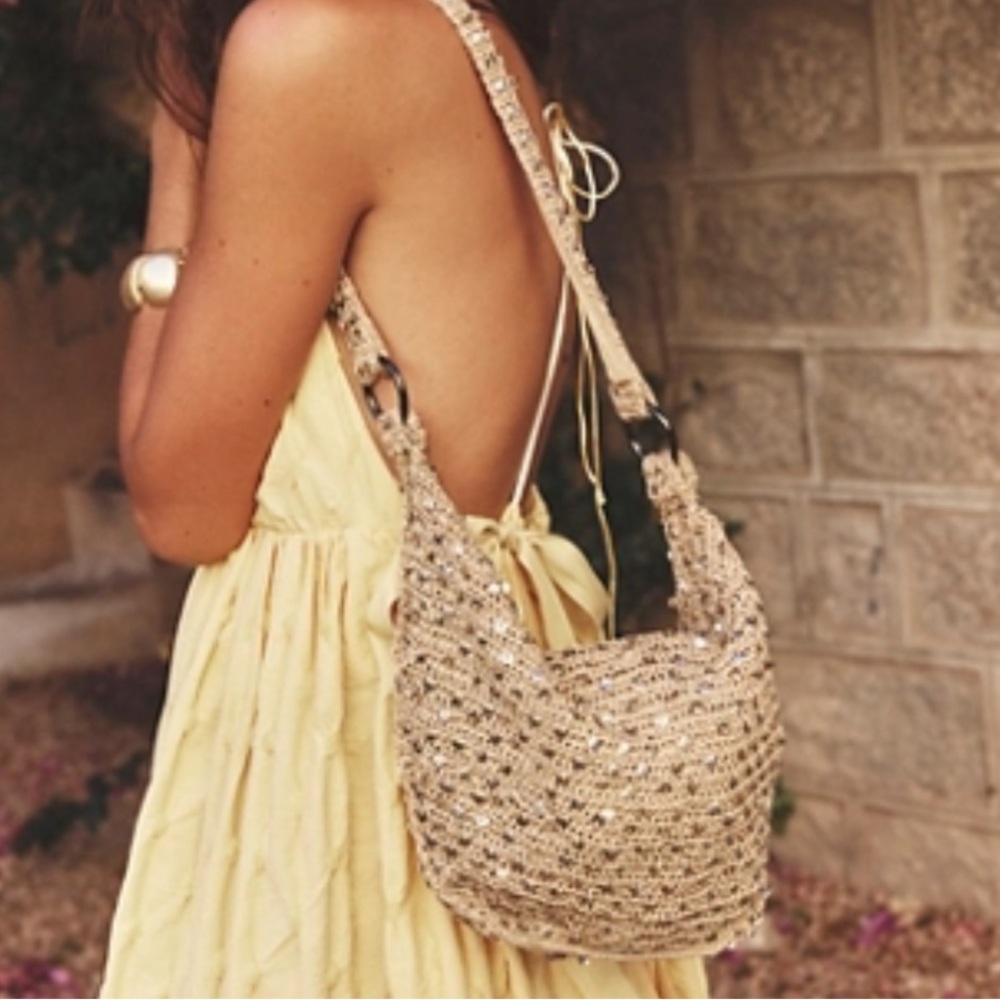 Free People Catch My Shimmer Sling